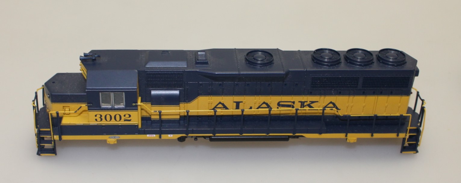 (image for) Body Shell - GP40 ARR 3002 Damaged hand rail paint ( HO Kit Bashing )